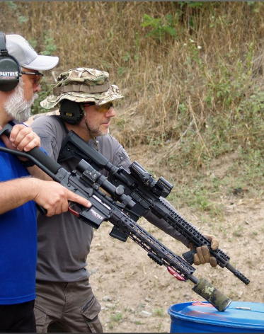 Заняття з основ стрільби з карабіну. Тир 50-100 метрів