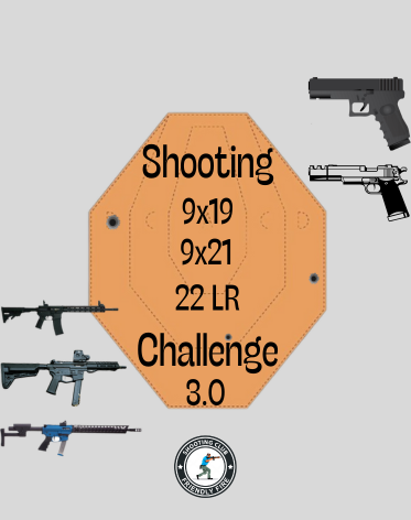 Shooting(9×19,22lr,9x21)Challenge 3.0