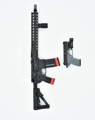 2Gun! Вiдкрите тренування з самооборонноі стрiльби. Травматичний пістолет + рушниця або мiнiкарабiн 22lr